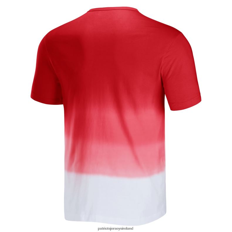 Patriots Jersey Men NFL x Darius Rucker Collection by Fanatics Red/White Dip Dye Pocket T-Shirt 8226D2050 Clothing