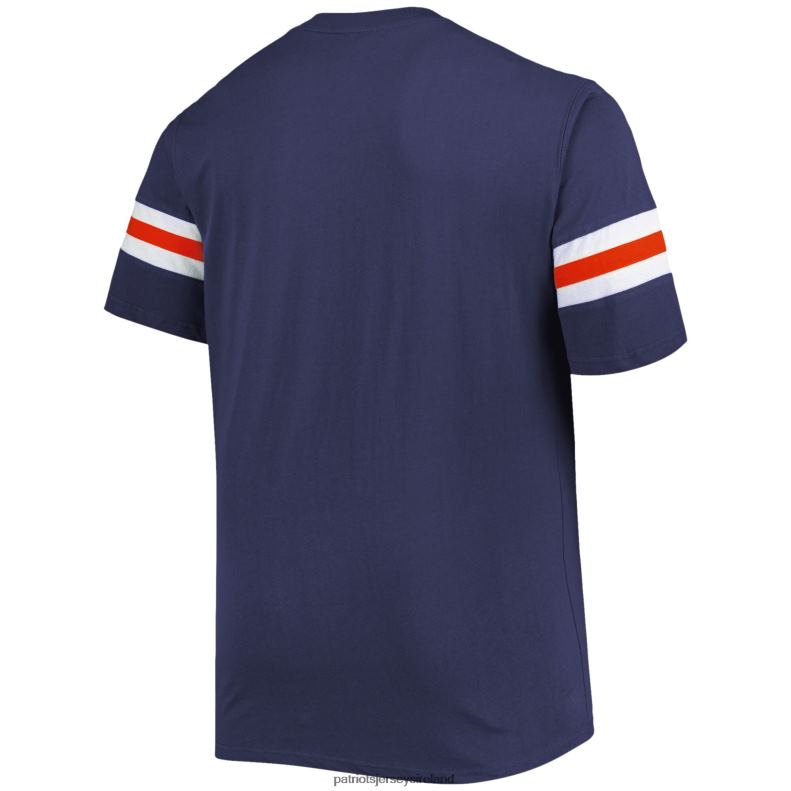 Patriots Jersey Men Navy Big & Tall Arm Stripe T-Shirt 8226D1845 Clothing