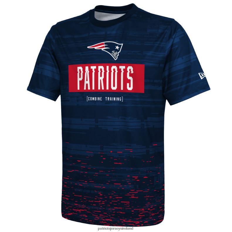 Patriots Jersey Men New Era Navy Combine Authentic Sweep T-Shirt 8226D2053 Clothing