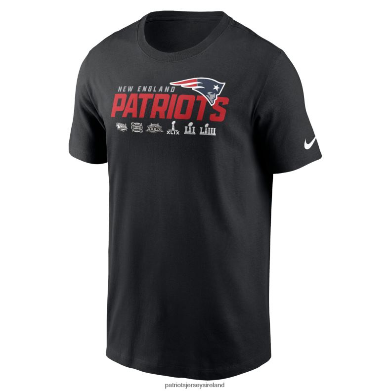 Patriots Jersey Men Nike Black Local Essential T-Shirt 8226D1833 Clothing