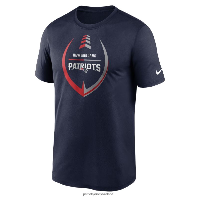 Patriots Jersey Men Nike Navy Icon Legend Performance T-Shirt 8226D1955 Clothing