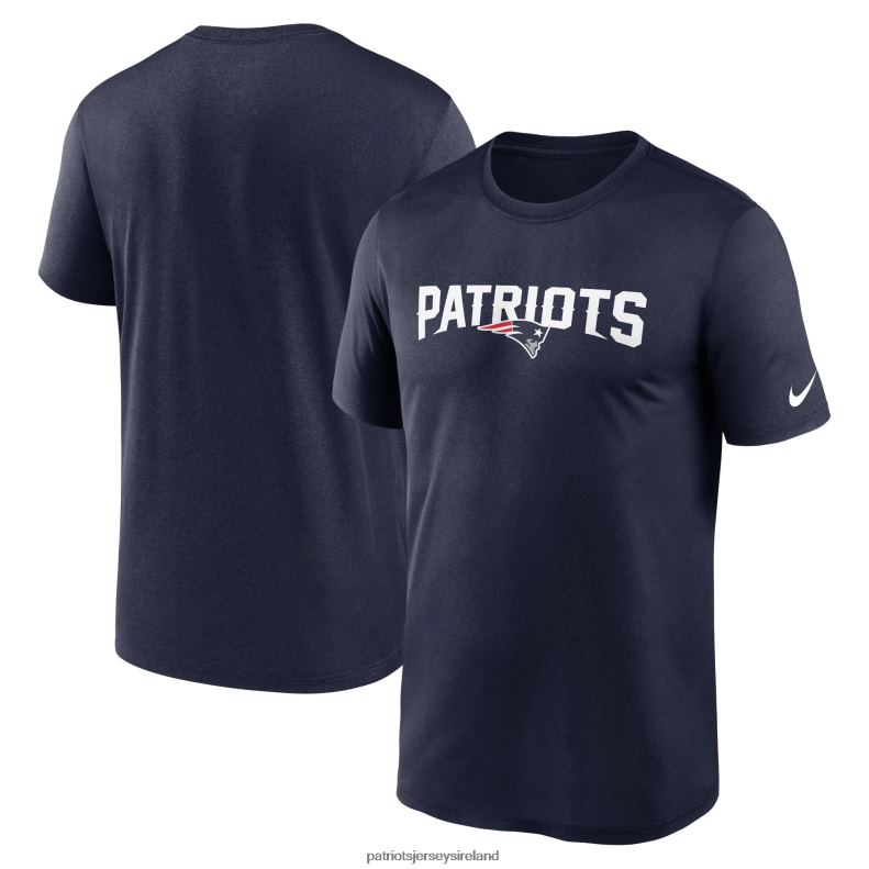 Patriots Jersey Men Nike Navy Legend Wordmark Performance T-Shirt 8226D1785 Clothing