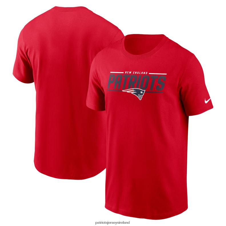 Patriots Jersey Men Nike Red Muscle T-Shirt 8226D1874 Clothing