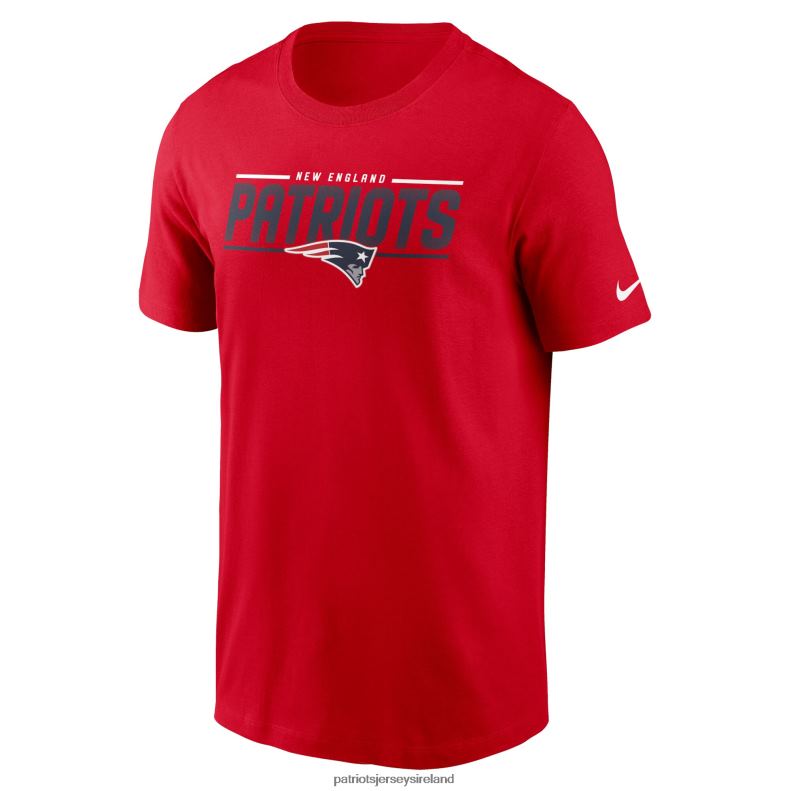 Patriots Jersey Men Nike Red Muscle T-Shirt 8226D1874 Clothing
