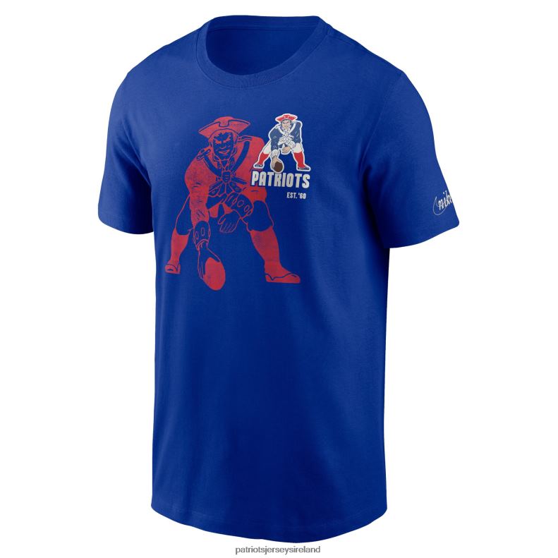 Patriots Jersey Men Nike Royal Logo Essential T-Shirt 8226D1773 Clothing