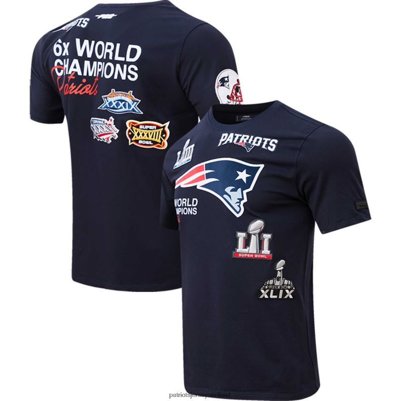 Patriots Jersey Men Pro Standard Navy Championship T-Shirt 8226D1824 Clothing
