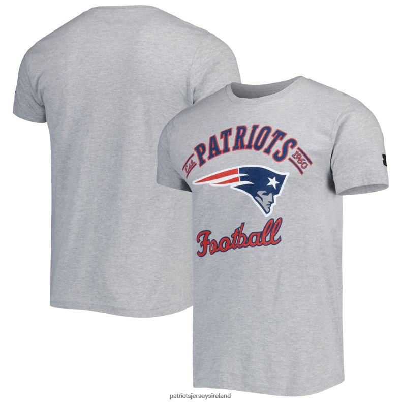 Patriots Jersey Men Starter Heathered Gray Prime Time T-Shirt 8226D2006 Clothing