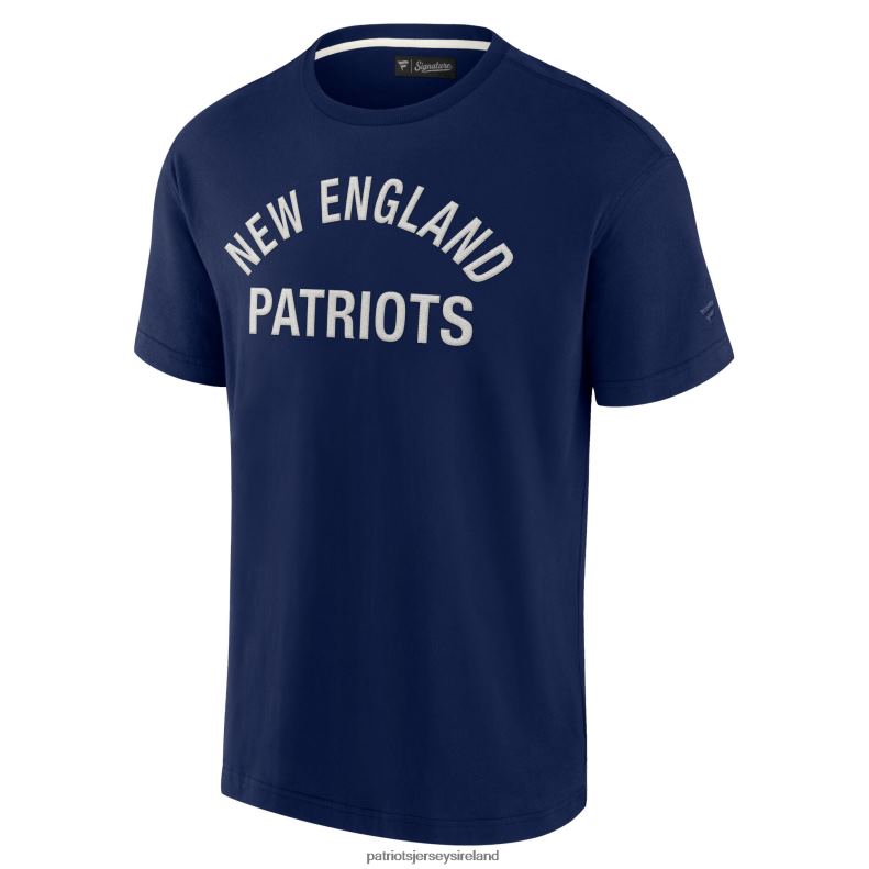 Patriots Jersey Men Unisex Fanatics Signature Navy Super Soft Short Sleeve T-Shirt 8226D1787 Clothing