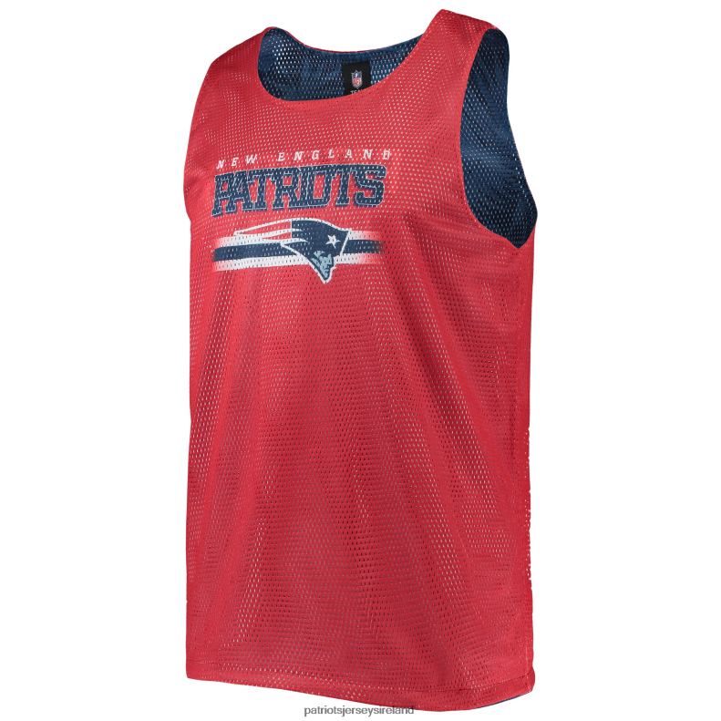 Patriots Jersey Men FOCO Navy Floral Reversible Mesh Tank Top 8226D2026 Clothing
