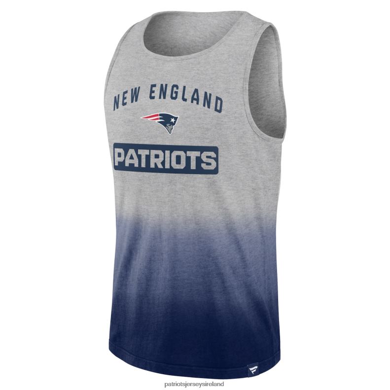 Patriots Jersey Men Fanatics Branded Heathered Gray/Navy Our Year Tank Top 8226D2021 Clothing