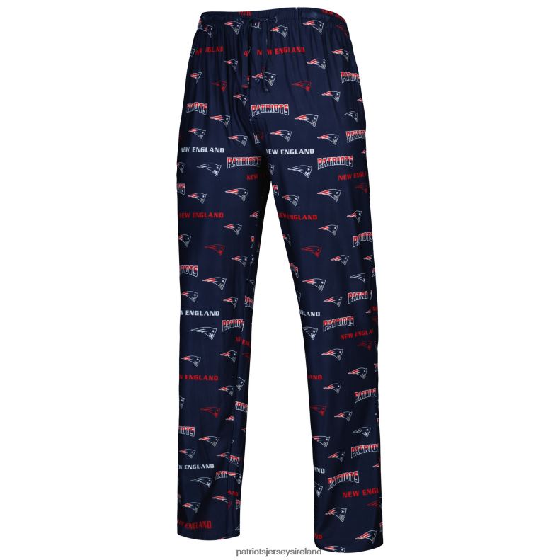 Patriots Jersey Men Concepts Sport Navy Breakthrough Allover Print Knit Sleep Pants 8226D1749 Clothing