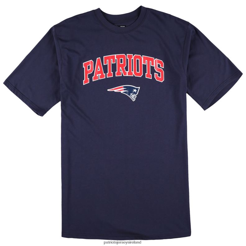 Patriots Jersey Men Concepts Sport Navy/Heather Gray Big & Tall T-Shirt & Pajama Pants Sleep Set 8226D1754 Clothing