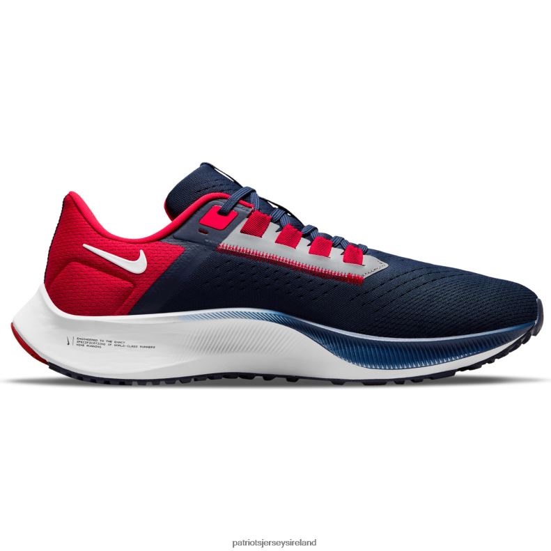 Patriots Jersey Men Unisex Nike Navy Zoom Pegasus 38 Running Shoe 8226D105 Footwear