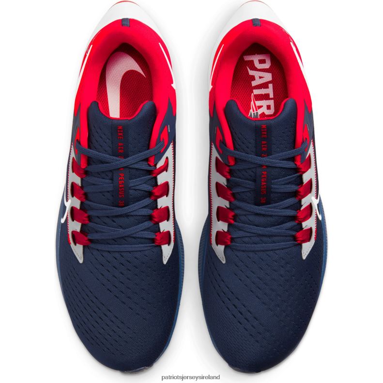 Patriots Jersey Men Unisex Nike Navy Zoom Pegasus 38 Running Shoe 8226D105 Footwear