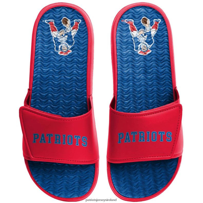 Patriots Jersey Men FOCO Retro Gel Slide Sandals 8226D111 Footwear