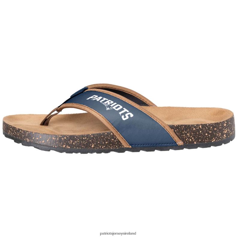 Patriots Jersey Men FOCO Cork Flip Flops 8226D102 Footwear