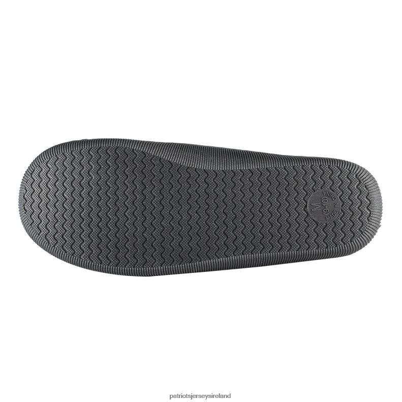 Patriots Jersey Men FOCO Navy Team Stripe Memory Foam Slide Slippers 8226D99 Footwear