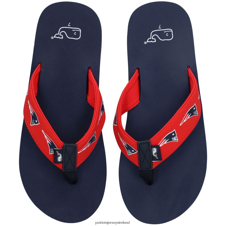 Patriots Jersey Men Vineyard Vines Flip Flops 8226D96 Footwear