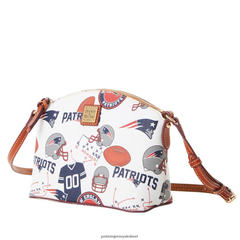 Patriots Jersey Women Dooney & Bourke Game Day Suki Crossbody Purse 8226D2186 Accessories