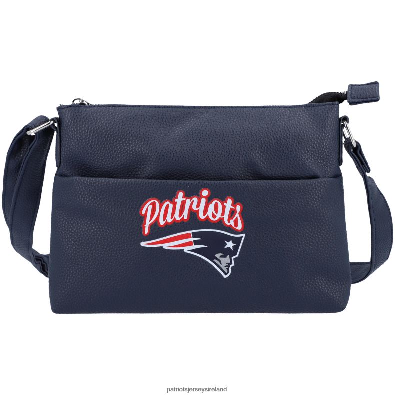 Patriots Jersey Women FOCO Logo Script Crossbody Handbag 8226D2189 Accessories