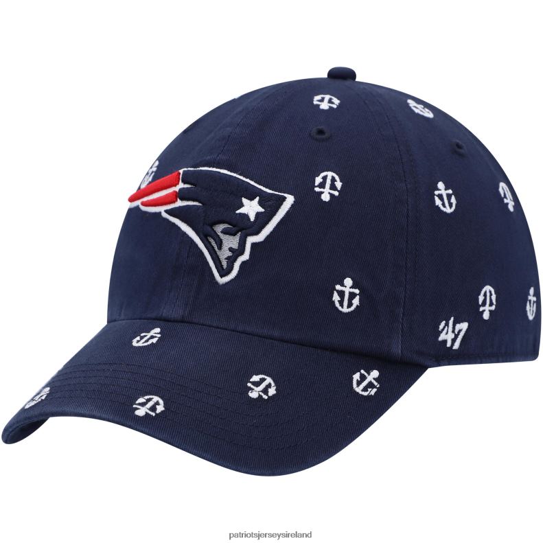 Patriots Jersey Women 47 Navy Team Confetti Clean Up Adjustable Hat 8226D2290 Accessories