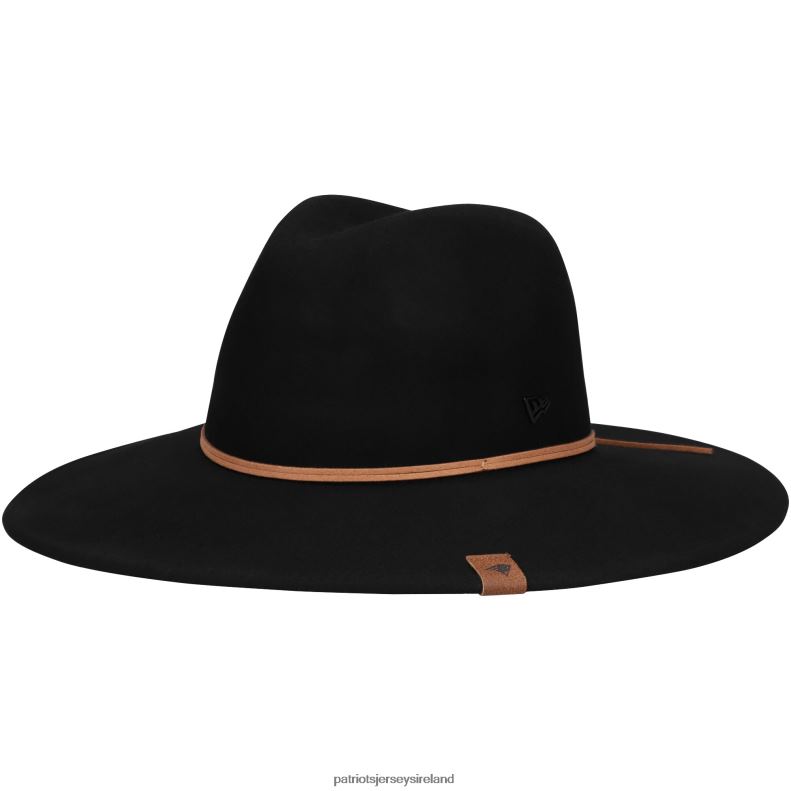 Patriots Jersey Women New Era Black Willow Wide Brim Fedora 8226D2308 Accessories