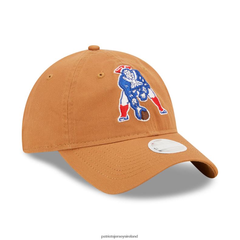 Patriots Jersey Women New Era Brown Core Classic 2.0 9TWENTY Adjustable Hat 8226D2271 Accessories