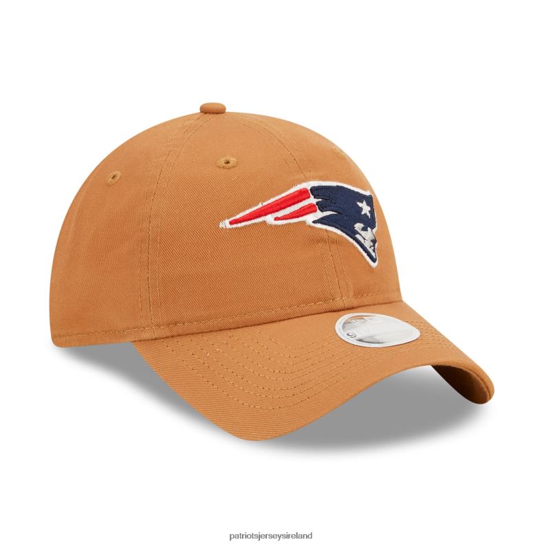 Patriots Jersey Women New Era Brown Core Classic 2.0 9TWENTY Adjustable Hat 8226D2299 Accessories