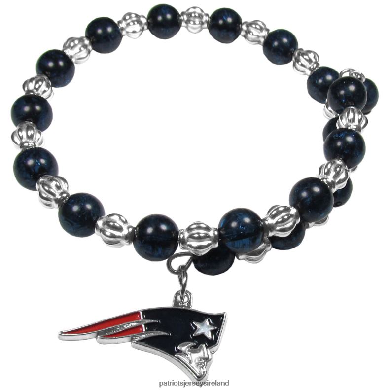 Patriots Jersey Women 400 Degrees Beaded Bracelet 8226D2162 Accessories