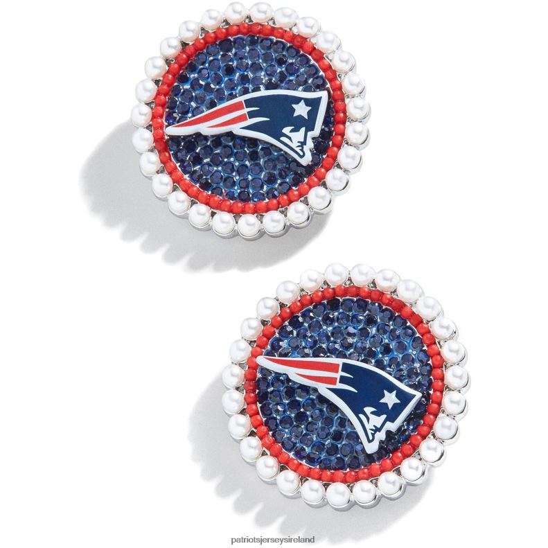 Patriots Jersey Women BaubleBar Statement Stud Earrings 8226D2202 Accessories
