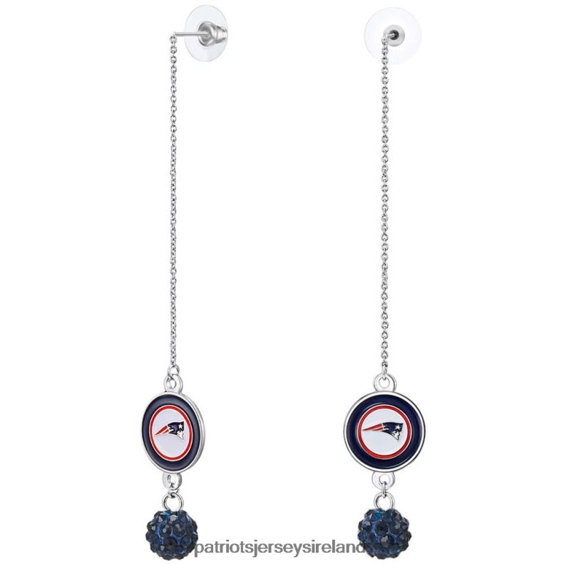 Patriots Jersey Women Chain Pierce Shambala Earrings 8226D2200 Accessories