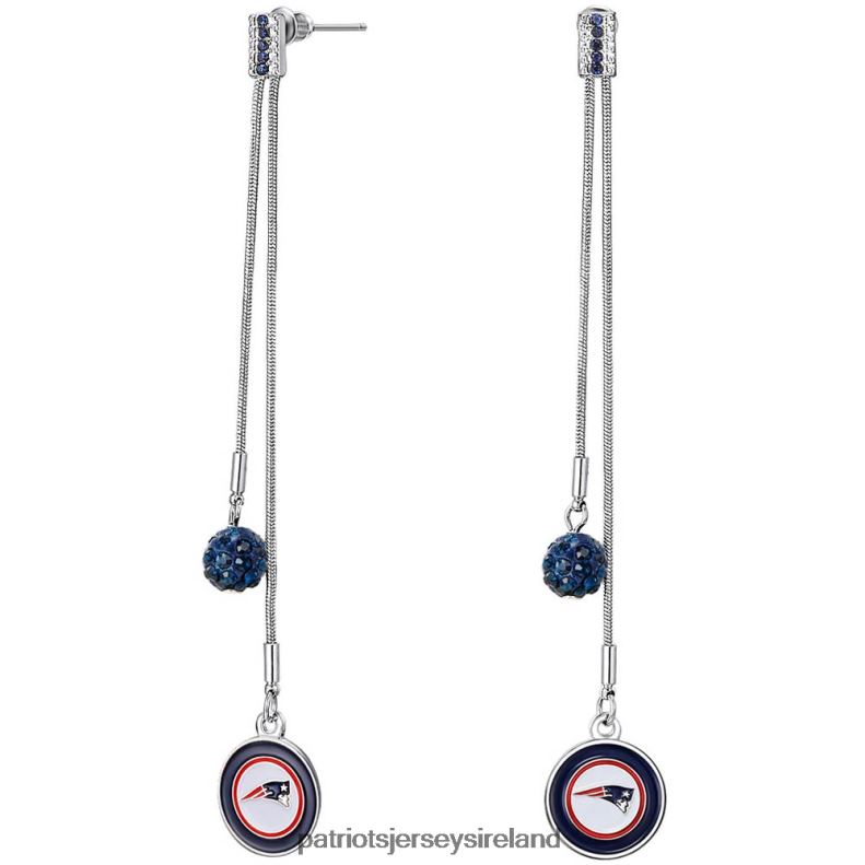 Patriots Jersey Women Dual Strand Shambala Earrings 8226D2180 Accessories