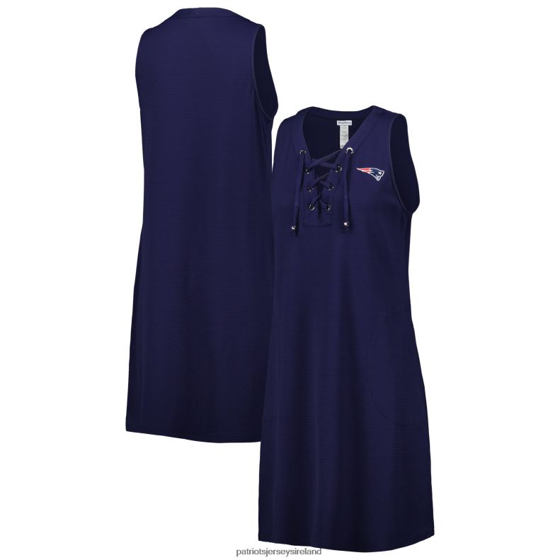 Patriots Jersey Women Tommy Bahama Navy Island Cays Lace-Up Dress 8226D2225 Clothing