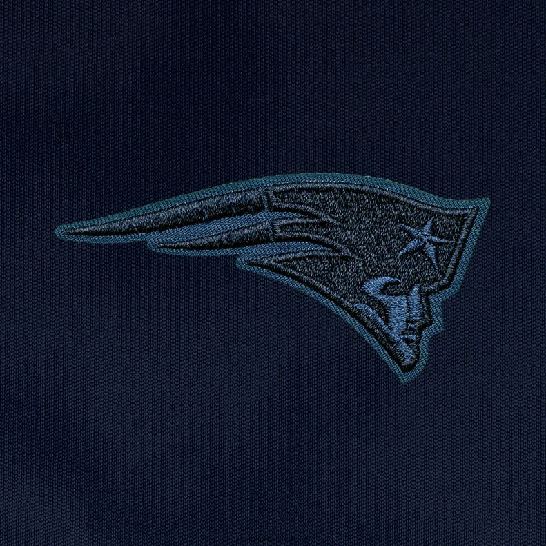 Patriots Jersey Women Antigua Navy Tonal Logo Victory Pullover Hoodie 8226D2452 Clothing