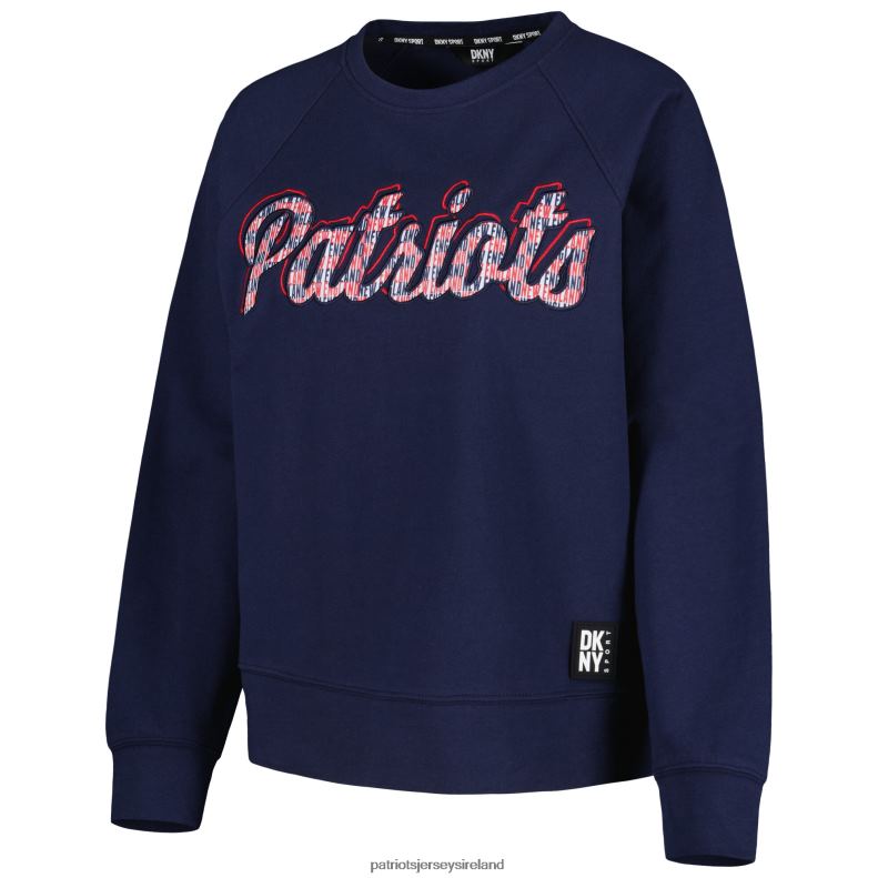 Patriots Jersey Women DKNY Sport Navy Regina Pullover Sweatshirt 8226D2374 Clothing