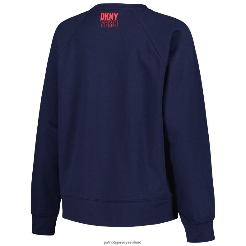 Patriots Jersey Women DKNY Sport Navy Regina Pullover Sweatshirt 8226D2374 Clothing