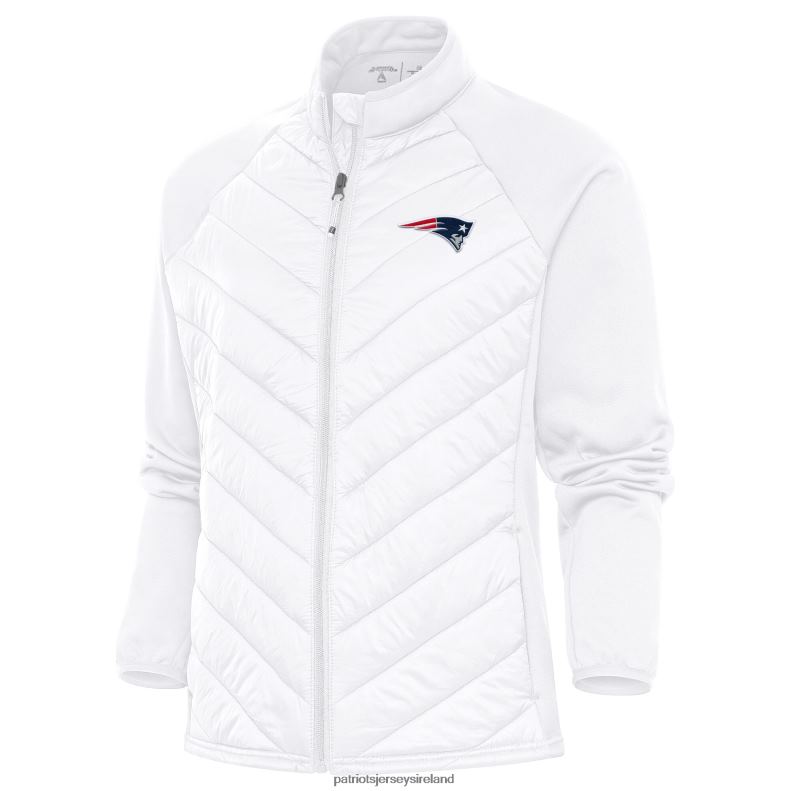 Patriots Jersey Women Antigua White Altitude Full-Zip Jacket 8226D841 Clothing