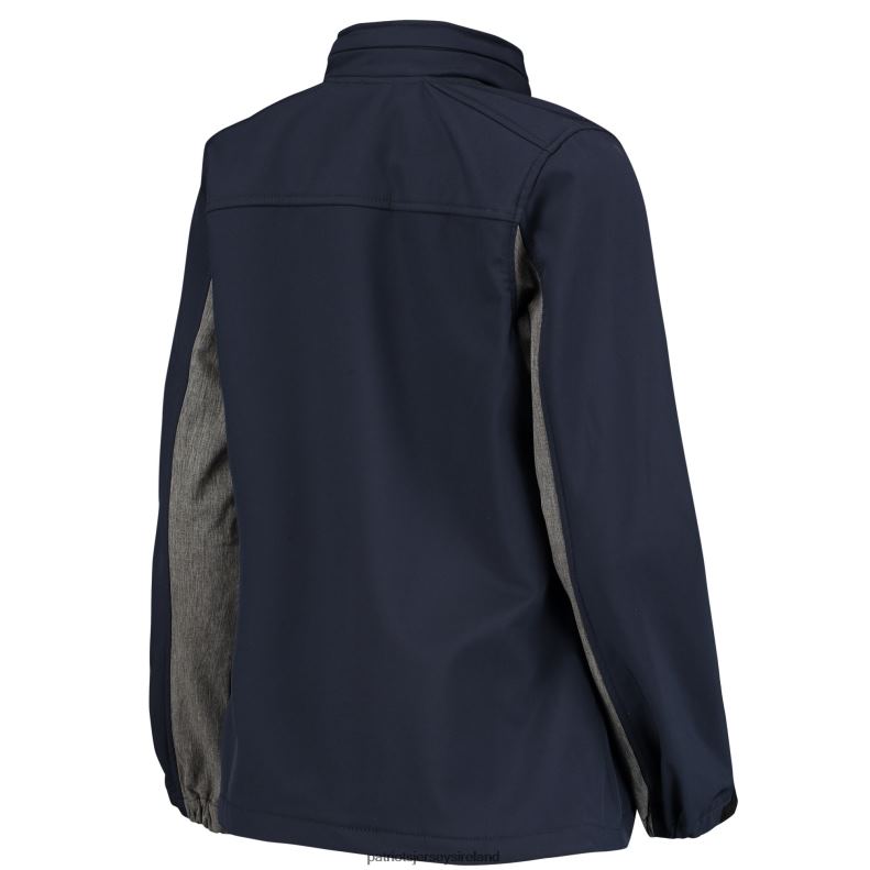 Patriots Jersey Women Dunbrooke Navy Zephyr Softshell Full-Zip Jacket 8226D969 Clothing