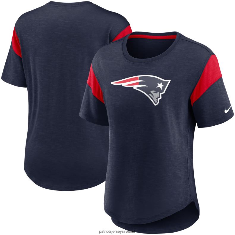 Patriots Jersey Women Nike Heather Navy Primary Logo Fashion Top 8226D2797 Clothing