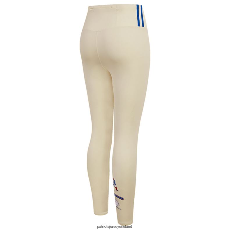 Patriots Jersey Women Pro Standard Cream Retro Classic Jersey Leggings 8226D2474 Clothing