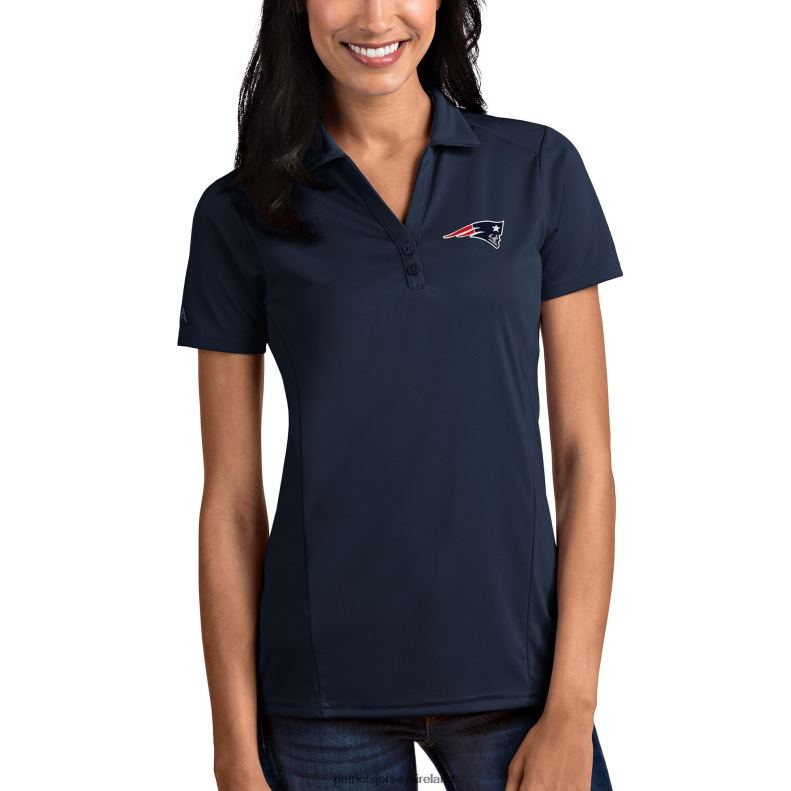Patriots Jersey Women Antigua Navy Tribute Polo 8226D2534 Clothing