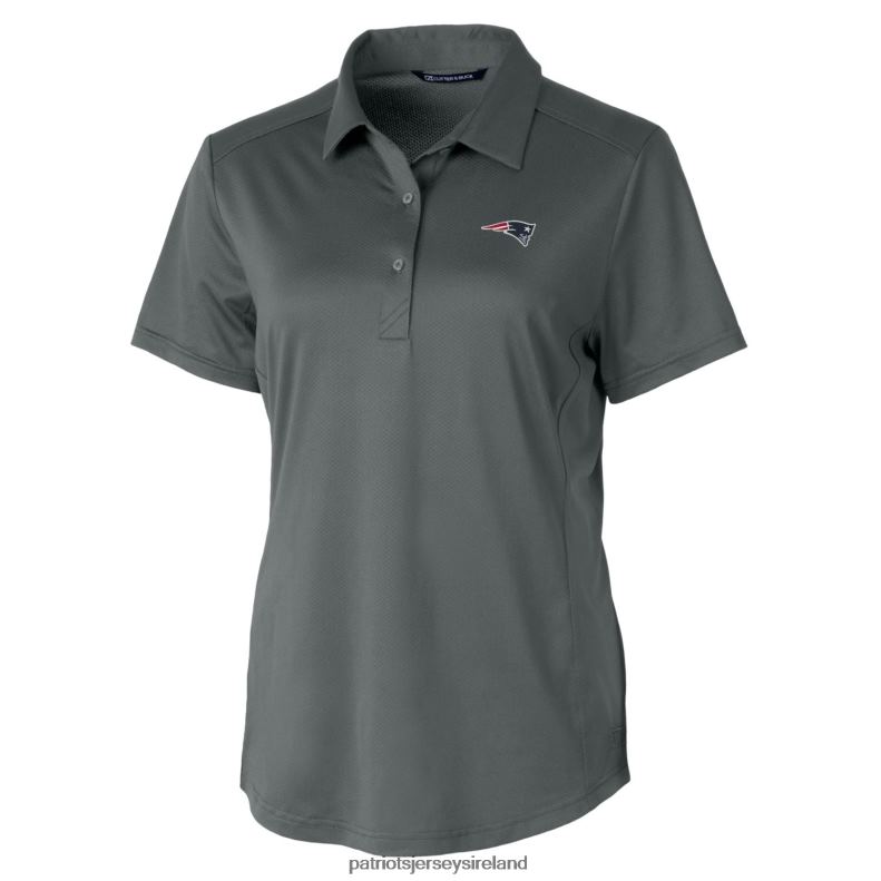 Patriots Jersey Women Cutter & Buck Steel Prospect Textured Stretch Polo 8226D2556 Clothing