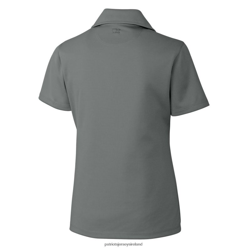 Patriots Jersey Women Cutter & Buck Steel Throwback Logo Genre DryTec Textured Polo 8226D2588 Clothing