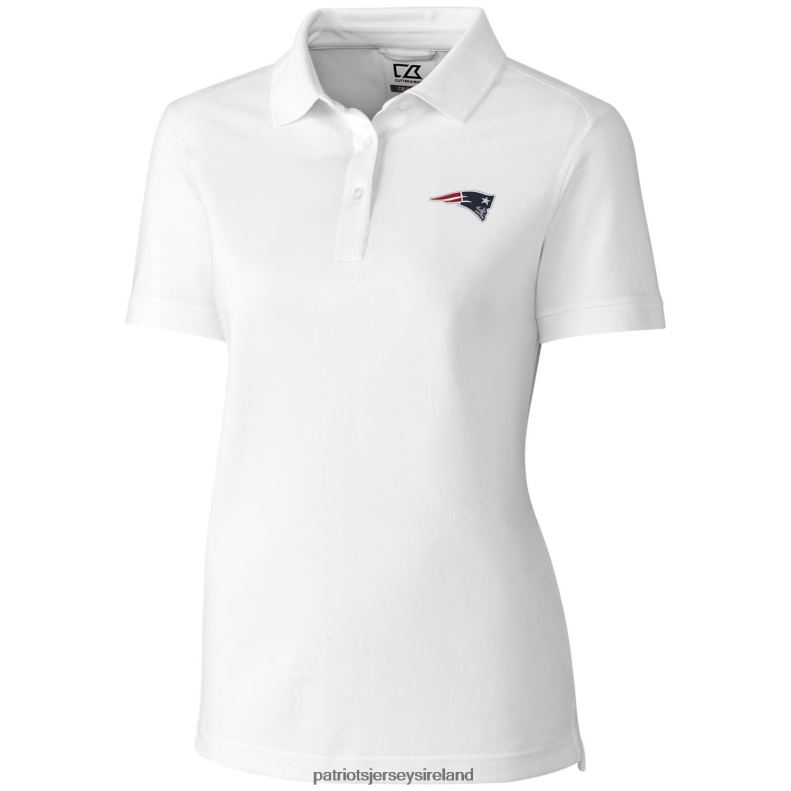 Patriots Jersey Women Cutter & Buck White Advantage Polo 8226D2603 Clothing