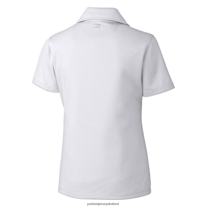 Patriots Jersey Women Cutter & Buck White Throwback Logo Genre DryTec Textured Polo 8226D2587 Clothing