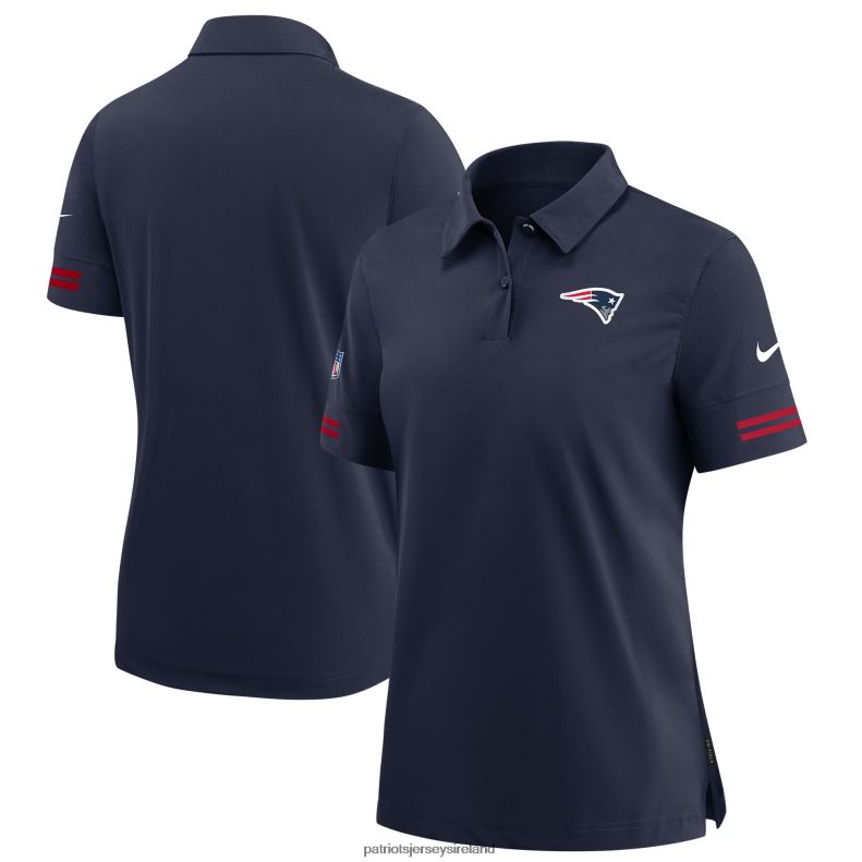 Patriots Jersey Women Nike Navy Sideline Performance Polo 8226D2515 Clothing