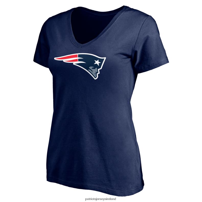 Patriots Jersey Women Fanatics Branded Mac Jones Navy Logo Player Icon Name & Number V-Neck T-Shirt 8226D2696 Clothing