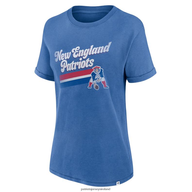 Patriots Jersey Women Fanatics Branded Royal Hit Snow Washed T-Shirt 8226D2680 Clothing
