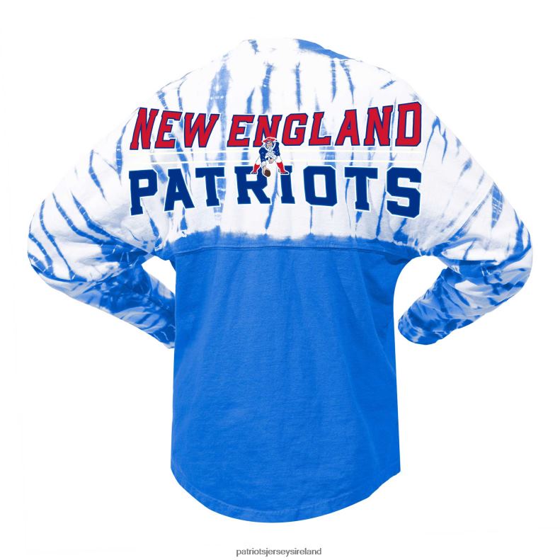 Patriots Jersey Women Fanatics Branded Royal Vintage Bamboo Spirit Jersey Long Sleeve T-Shirt 8226D2637 Clothing