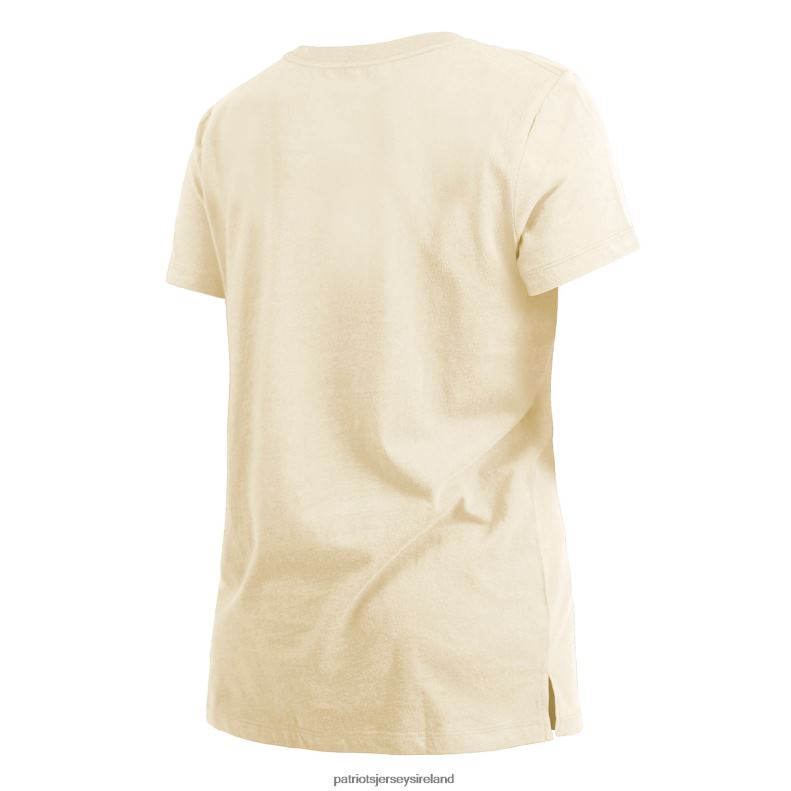Patriots Jersey Women New Era Cream Chrome Sideline T-Shirt 8226D2744 Clothing